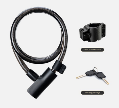 Lucchetto per bicicletta portatile